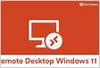 Como configurar a Área de Trabalho Remota no Windows 11 e 1